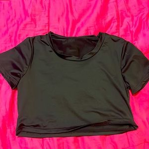 Plain crop top